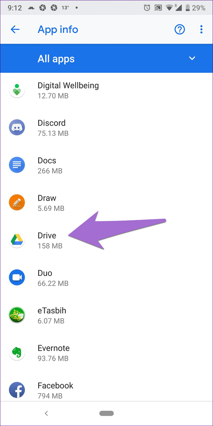 Google drive stuck on making files available offline 2