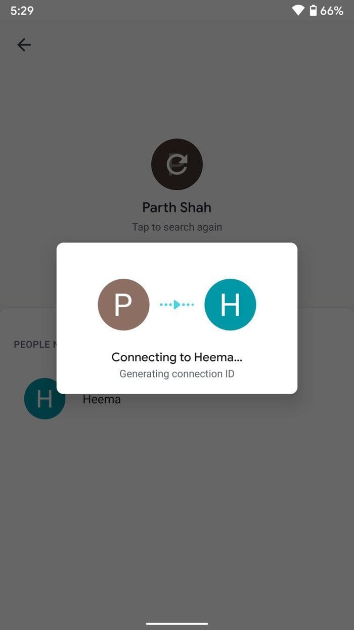 Google files sharing
