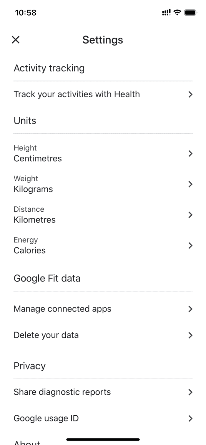Google Fit 3