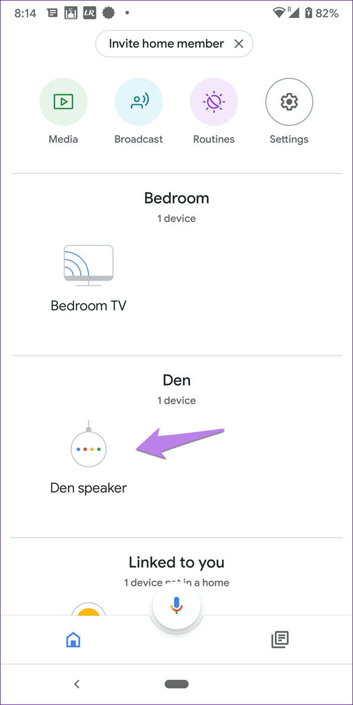 Google home mini changing volume 1