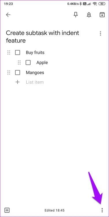 Google Keep Tips Tricks 5