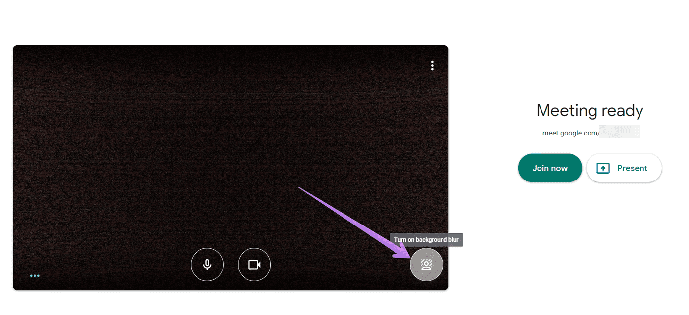 Google meet background blur not working 7