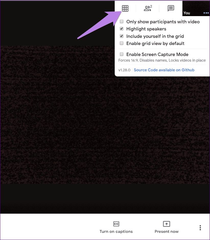 Google meet grid view 8