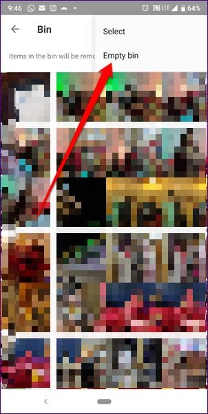 Google Photos Device Trash Is Full 5