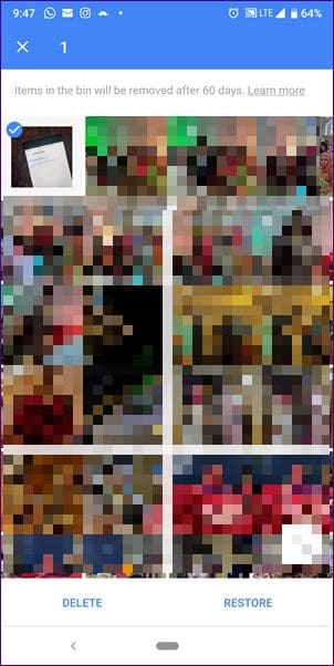 Google Photos Device Trash Is Full 6