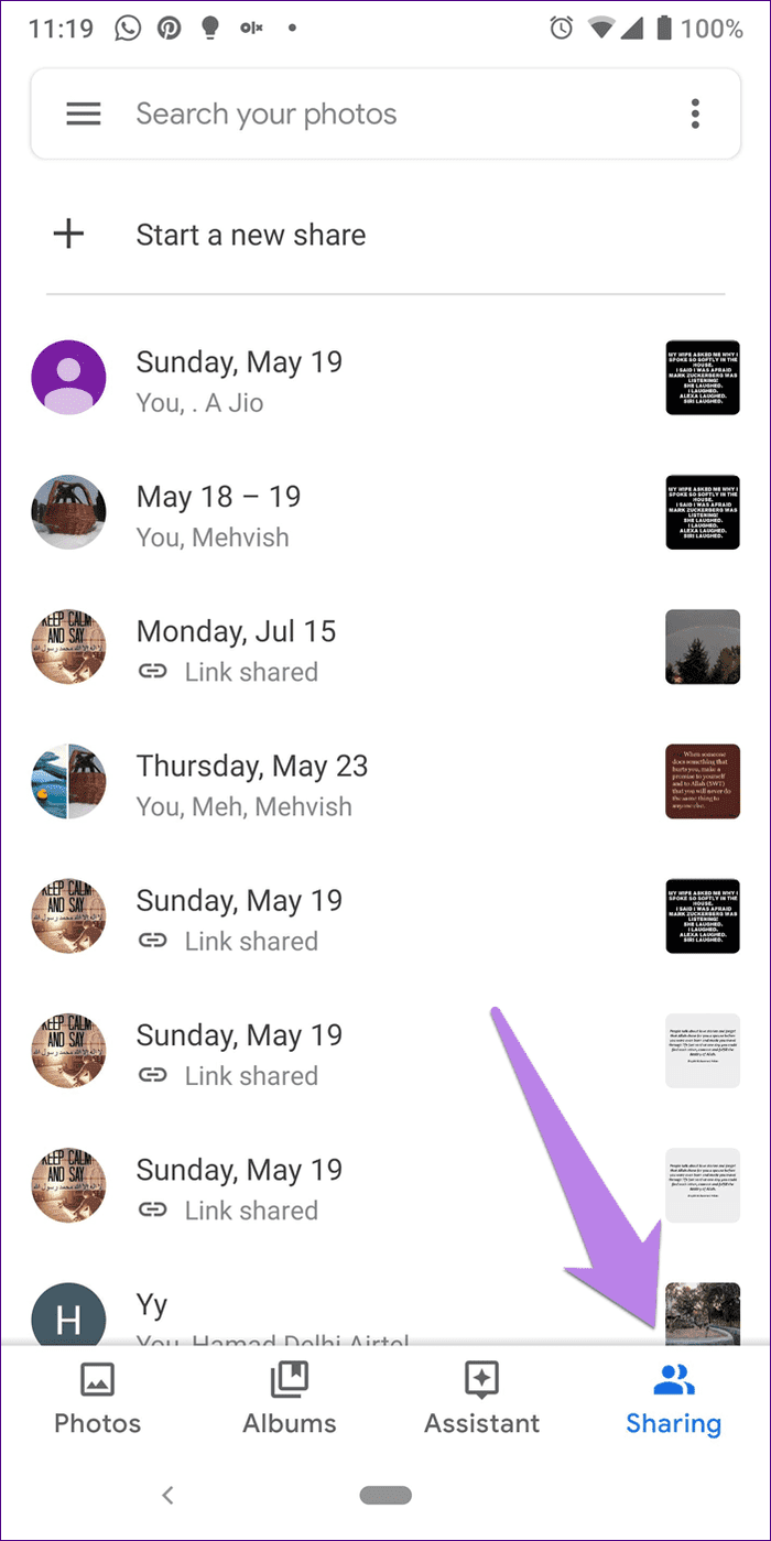Google Photos Link Sharing Permission 9