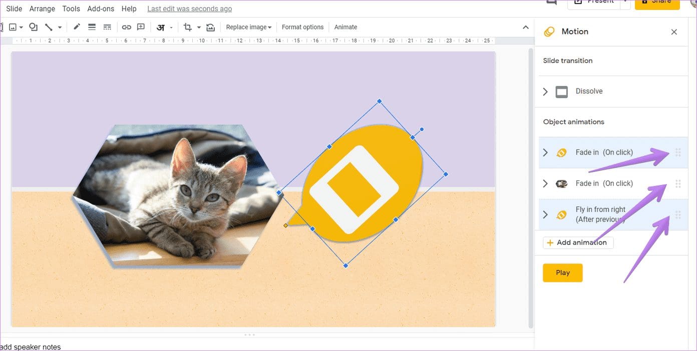 Google slides animation tips tricks 7