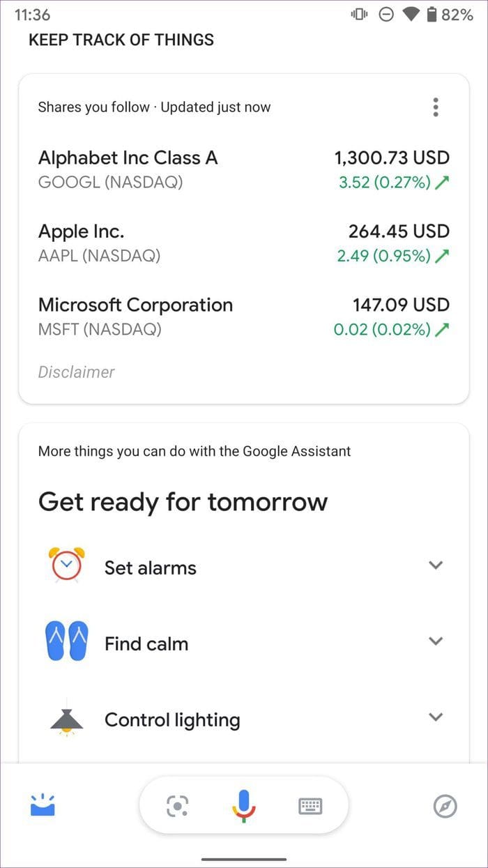 Google Stock