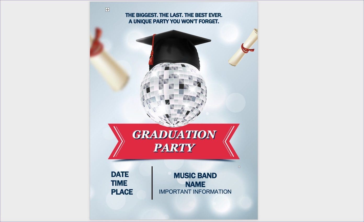 Gradution party