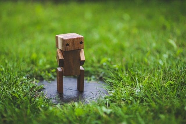 Grass Lawn Green Wooden 6069
