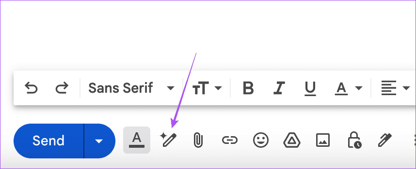 help me write ai icon gmail compose
