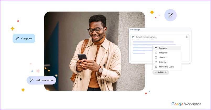 help me write google workspace