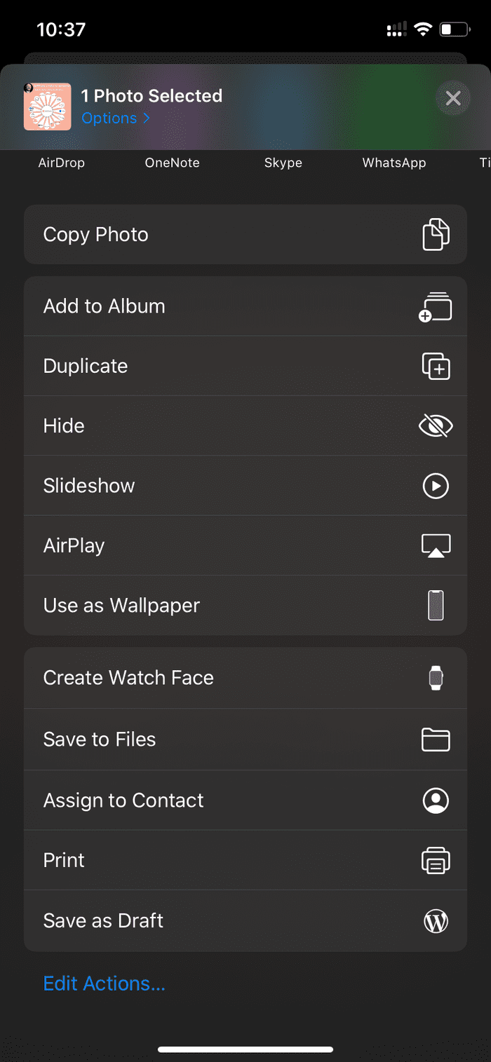 Hide Photos