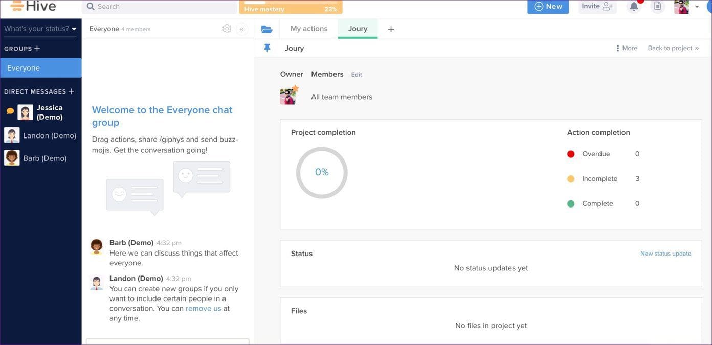 Hive features