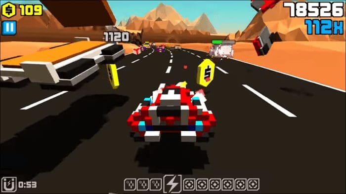 Hovercraft Takedown Racing Game