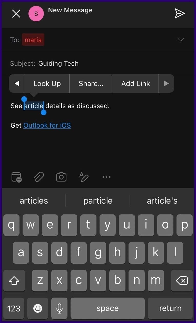 How to add and delete hyperlink in microsoft outlook step 16