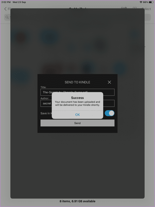 How to add ebooks pdf mobi epub to kindle android iphone ipad 16