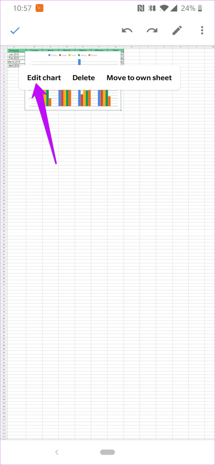 How To Add Text And Format Legends In Google Sheets Mobile 2
