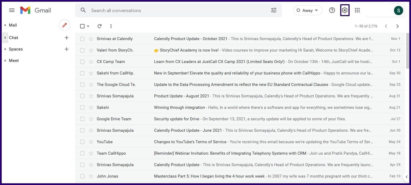 How to block contacts on google chat for gmail step 15