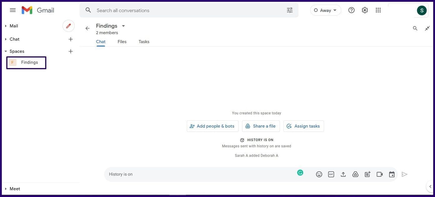 How to block contacts on google chat for gmail step 6