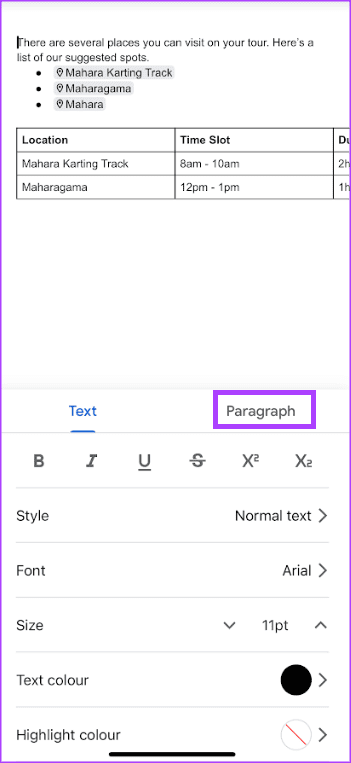 how to change text direction in google docs 3