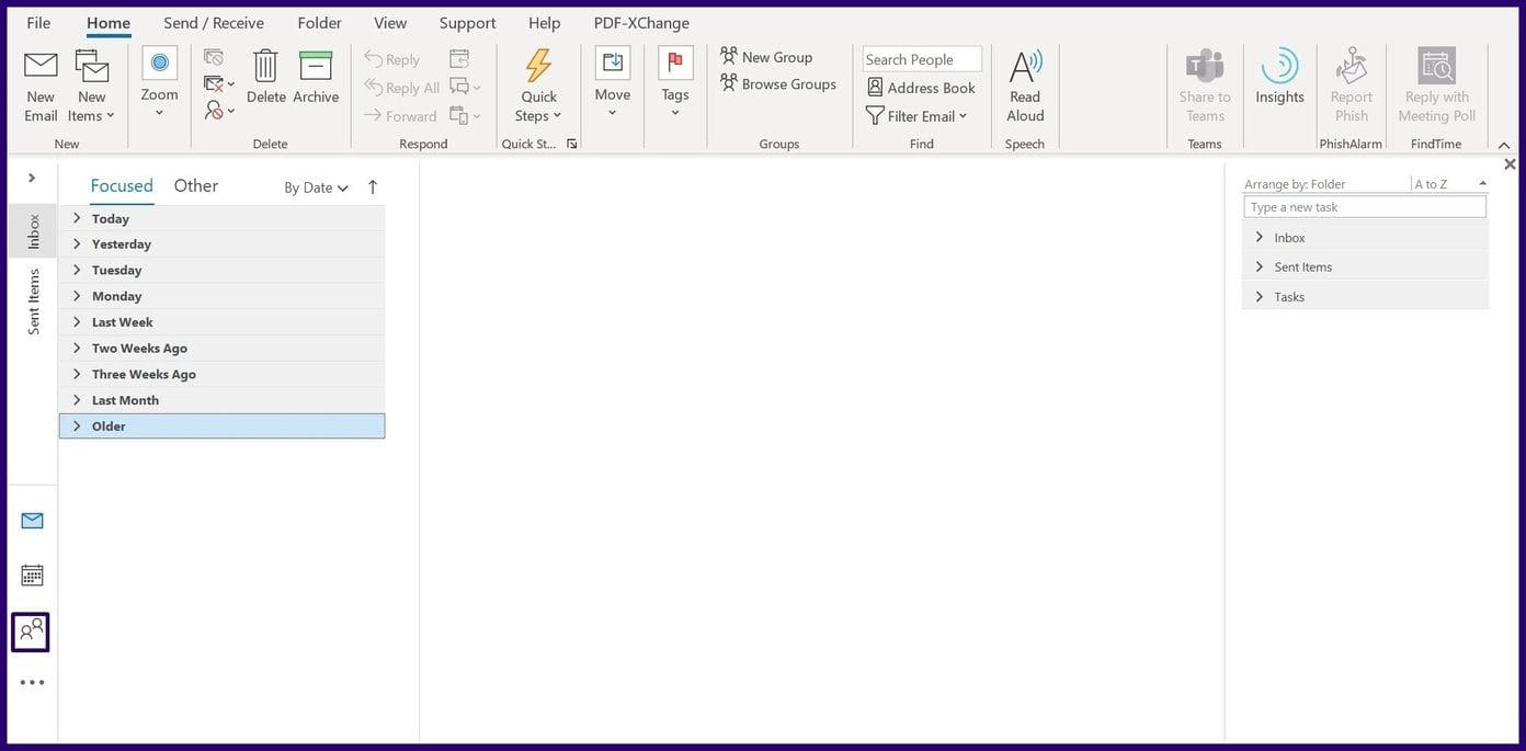 How to create and use business cards on outlook step 2