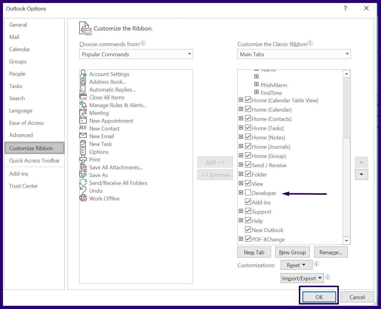 How to create custom forms in microsoft outlook step 5