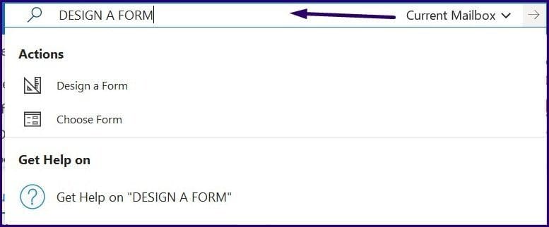 How to create custom forms in microsoft outlook step 6