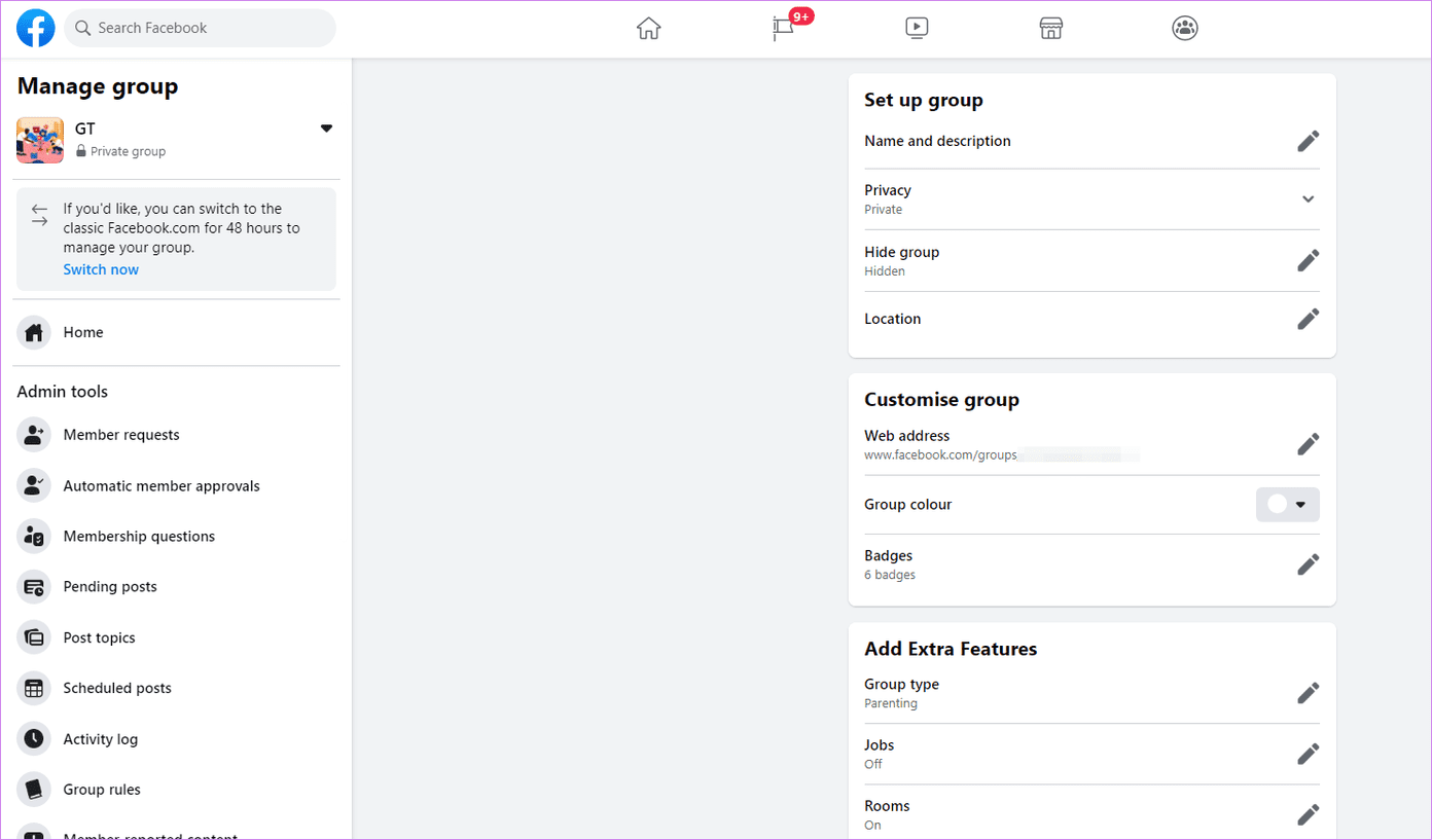 How to edit facebook group settings 4
