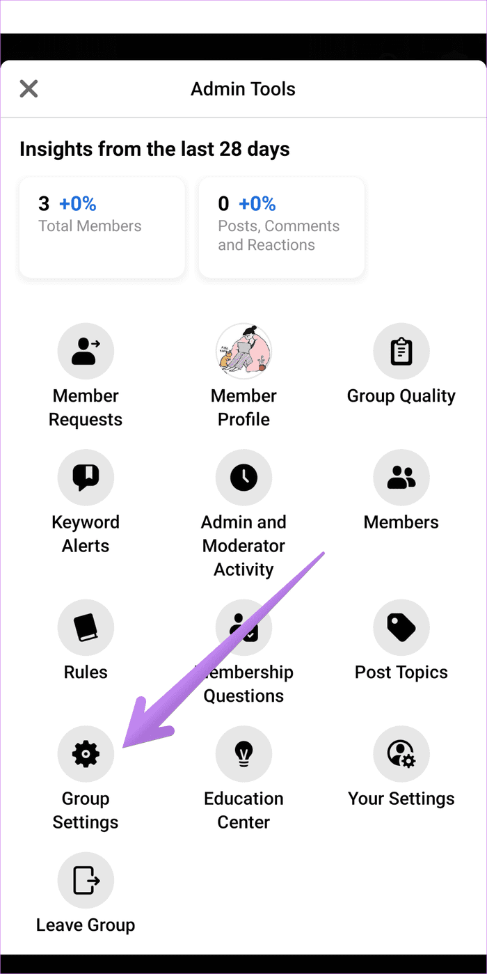 How to edit facebook group settings 8