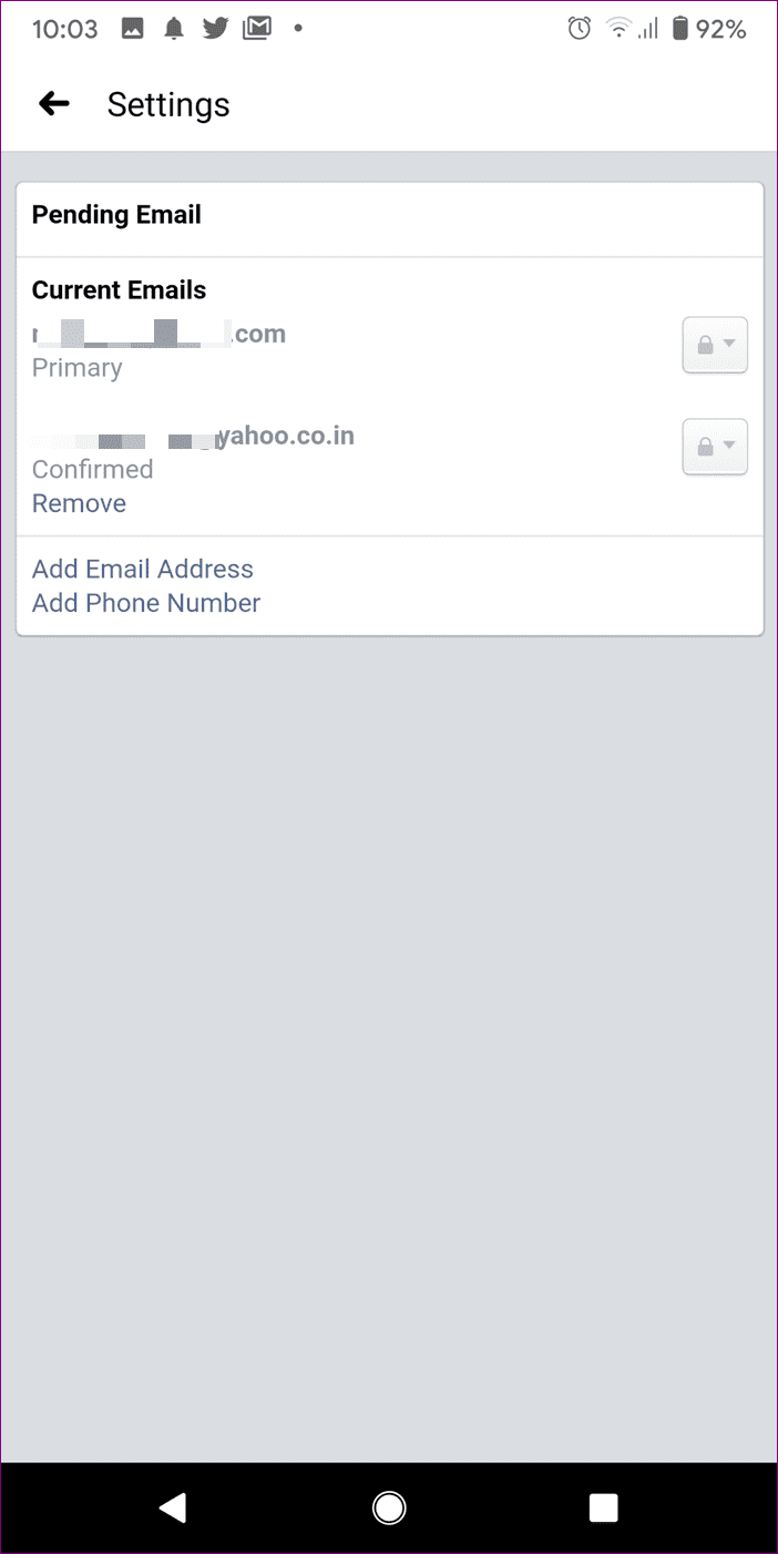 How to find email id on facebook 5