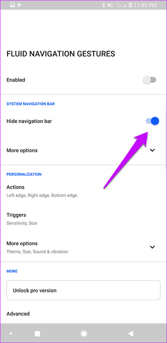 How To Get Navigational Gestures On Samsung S9 And Note 9 6