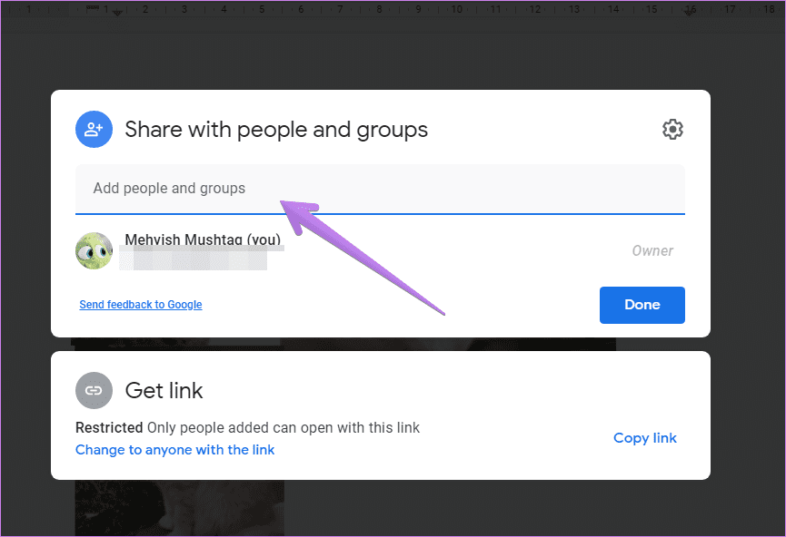 How to give edit permission on google docs 5