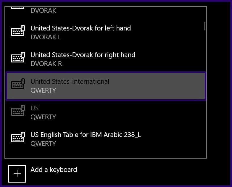 How to insert accents and symbols on windows 10 step 22