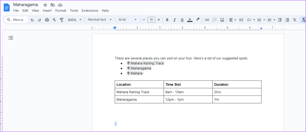 how to insert emojis in google docs 1