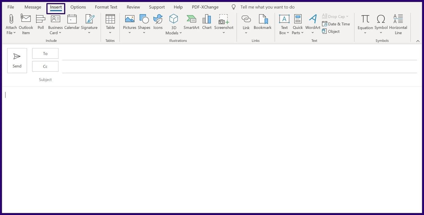 How to insert emojis in microsoft outlook step 6