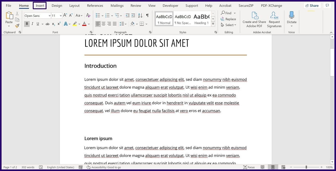 How to lock an image in microsoft word step 7