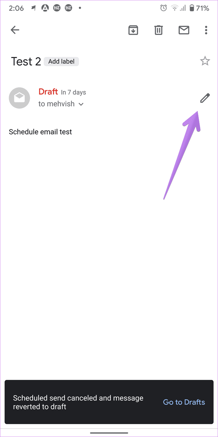 How to schedule email in gmail app and desktop 14