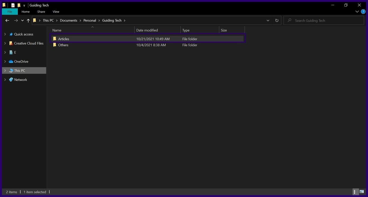 How to select multiple files on file explorer windows 10 step 2