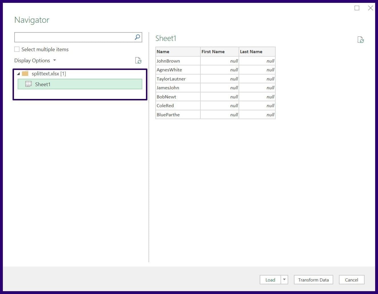 How to split text or data in microsoft excel step 12