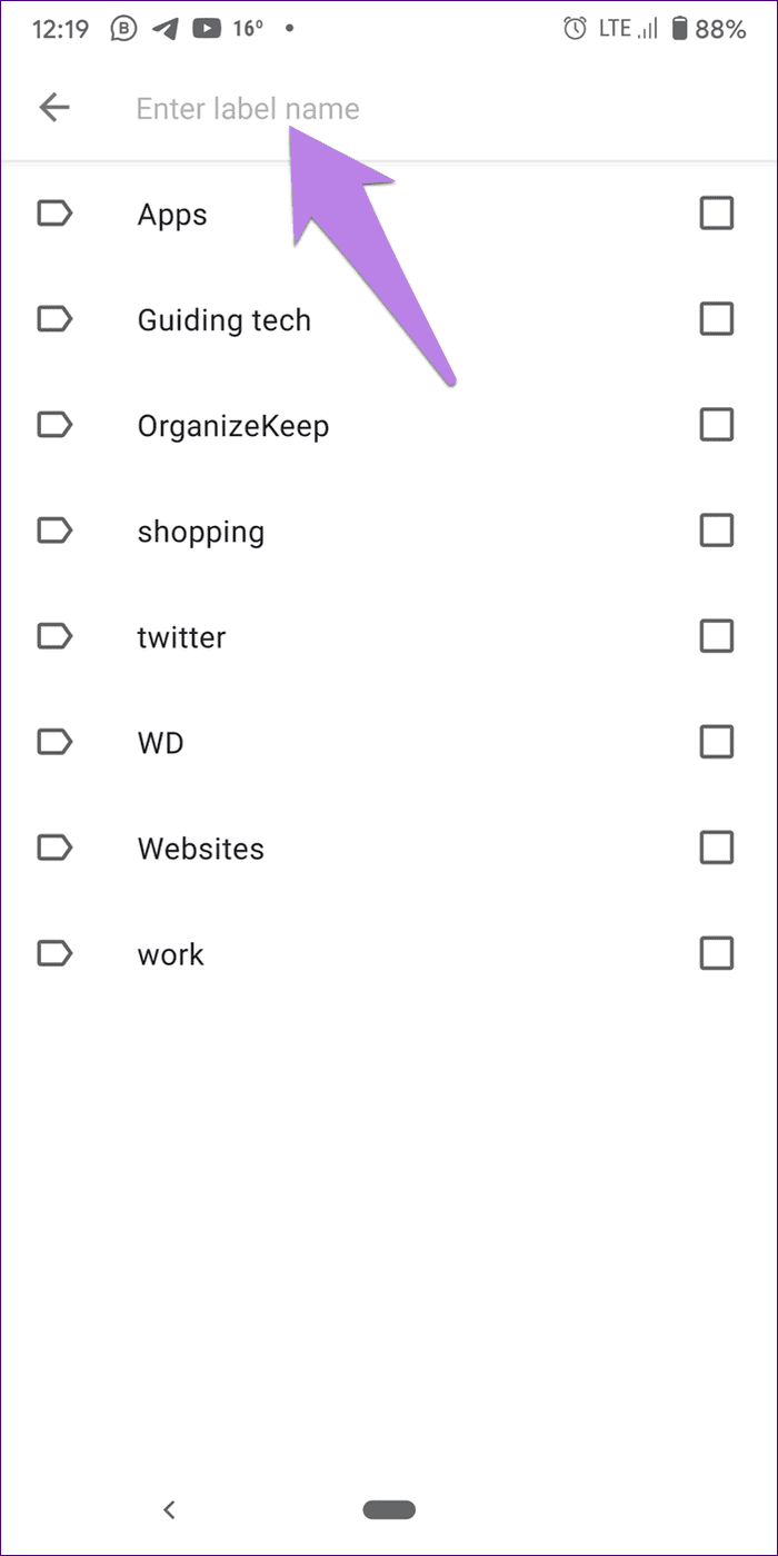 How to use labels in google keep 10