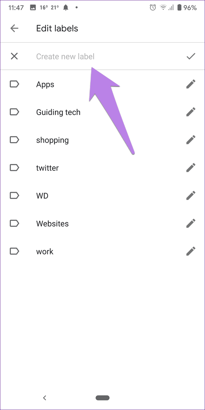 How to use labels in google keep 6