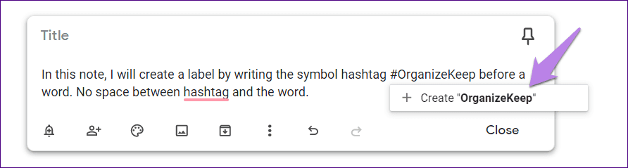How to use labels in google keep 7