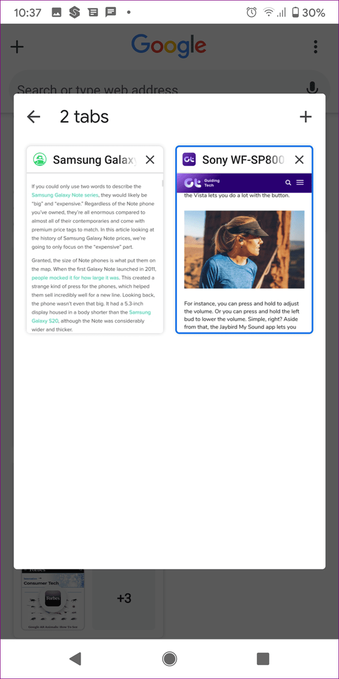 How to use tab groups in chrome mobile android iphone 13