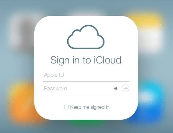 I Cloud Sign In