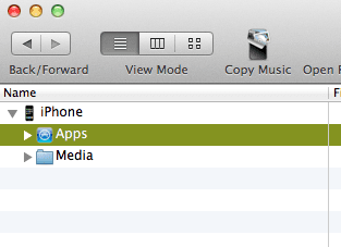 I Explorer I Phone Open