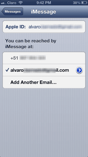 I Message Accounts