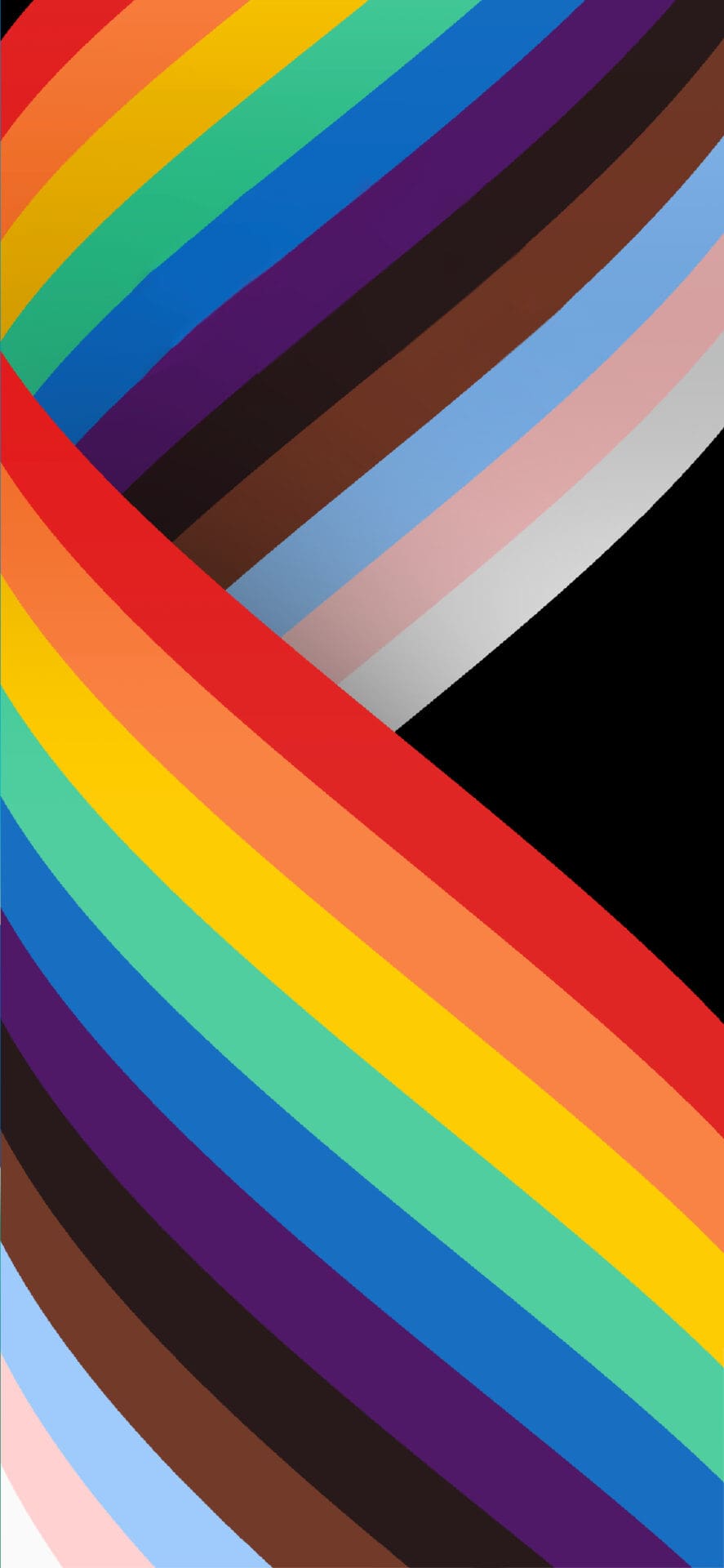 iOS 16 Pride Wallpaper 1