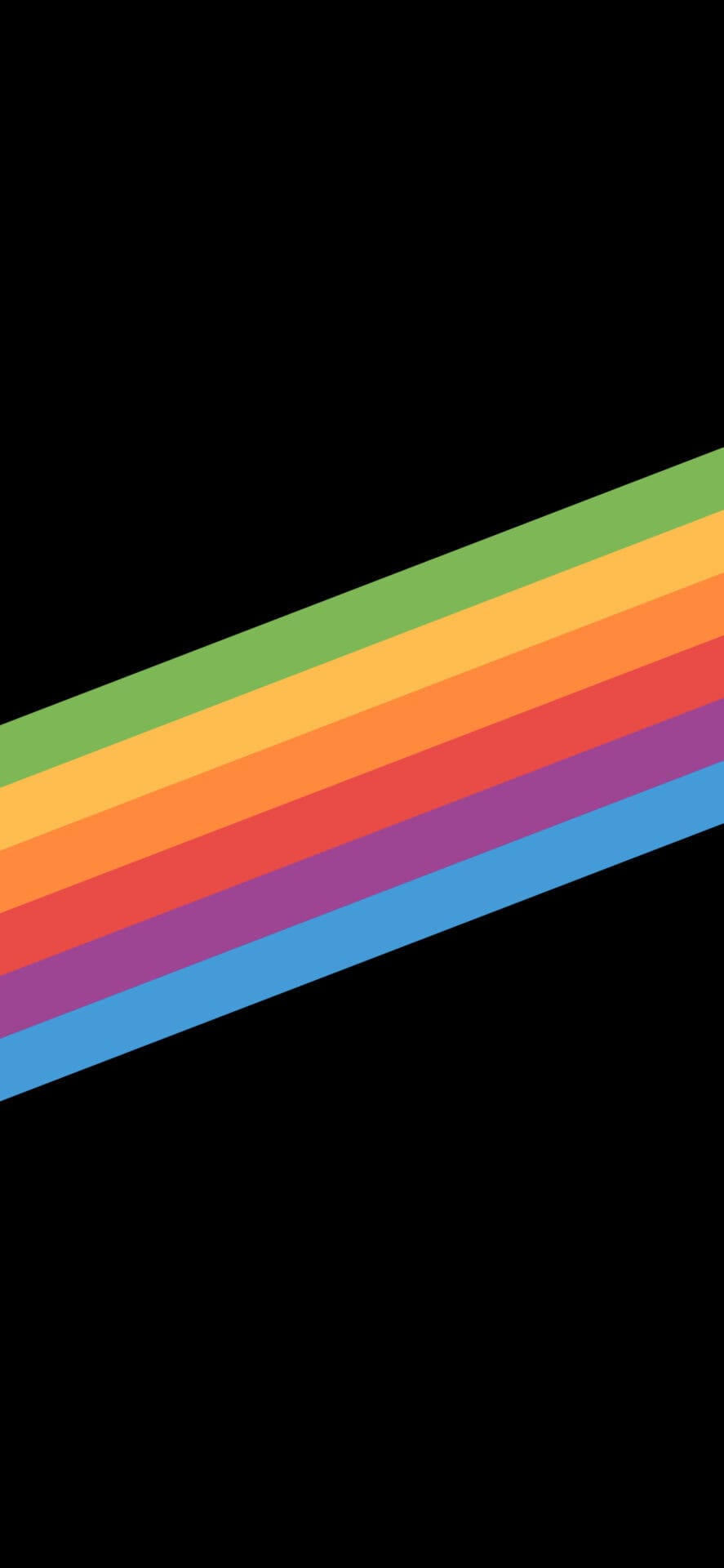 iOS 16 Stripe Wallpaper