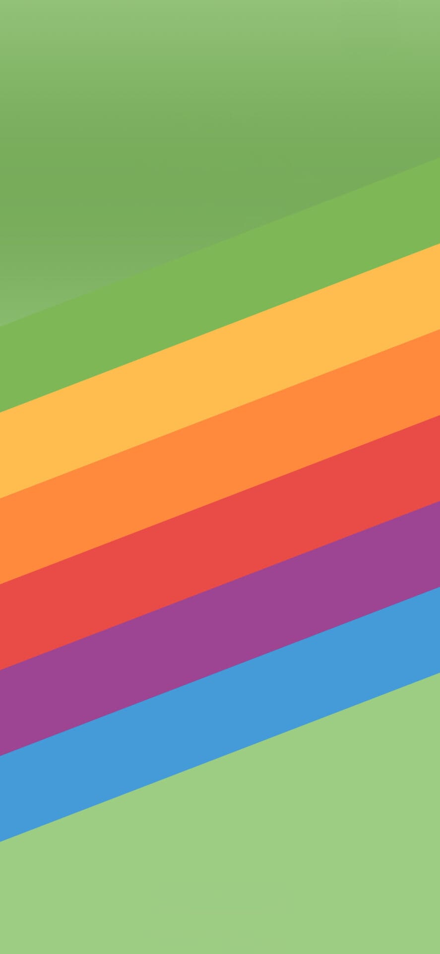 iOS 16 Stripe Wallpaper